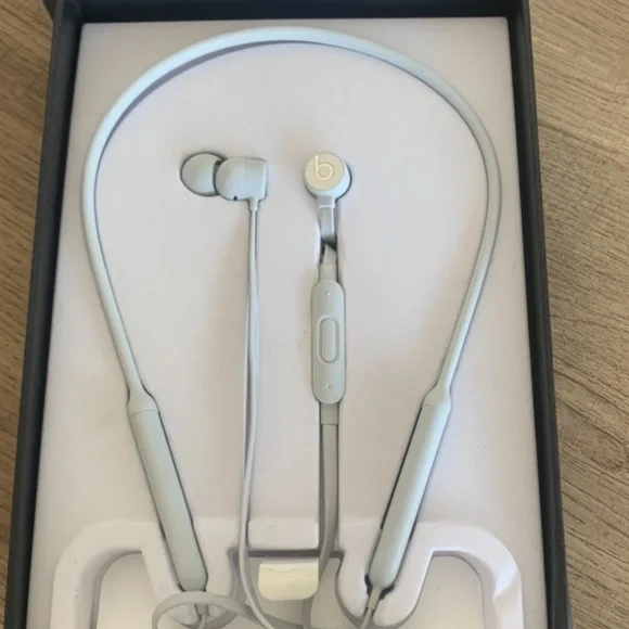 NWT BEATSX EARPHONES SATIN SILVER